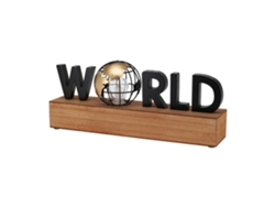 Lámpara Well Home con texto LED World Wellhome