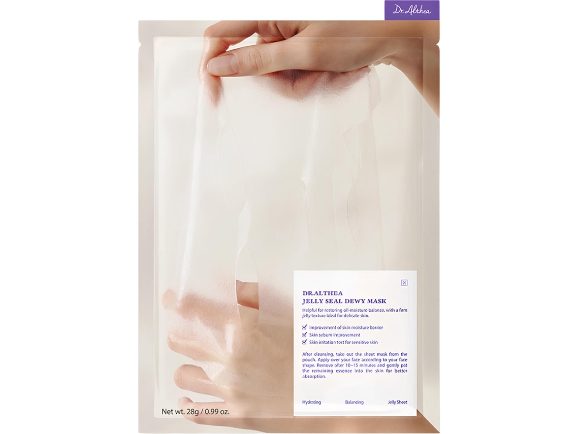 Dr. Althea Jelly Seal Dewy Mask - Mascarilla Facial Hidratante Para Piel Sensible.