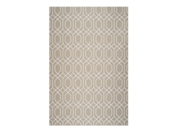 Alfombra Vinílica Deblon Antideslizante Interior y Exterior STORESDECO (PVC - 80 x 150 cm - Blanco)