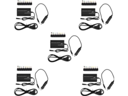 Adaptador De Cargador Universal Multifuncional Para Portátil De 120 W (5 Unidades)