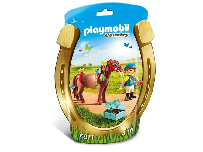 PLAYMOBIL Country 6971 Schmück, Pony Schmetterling