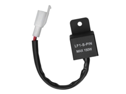 Relé Intermitente Led De 2 Pines Con Cable Para Intermitentes De Motocicleta, Módulo De 150 W Y 12 V Cc