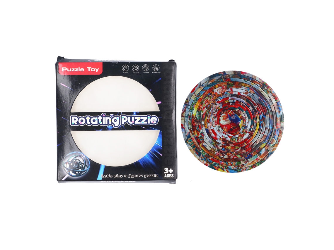 Rompecabezas Giratorio 3d De Plástico, Juguete Antiestrés, Regalo Para Fiestas De Cumpleaños