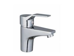 Grifo De Agua Fría Y Caliente De Un Solo Orificio Adecuado Para Baños Y Cocinas, Se Puede Instalar En Tocadores De Baño Y Encimeras De Lavabos.