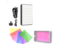 Luz De Relleno De Vídeo Led Rgb Para Teléfono, Batería Recargable De 3000 Mah