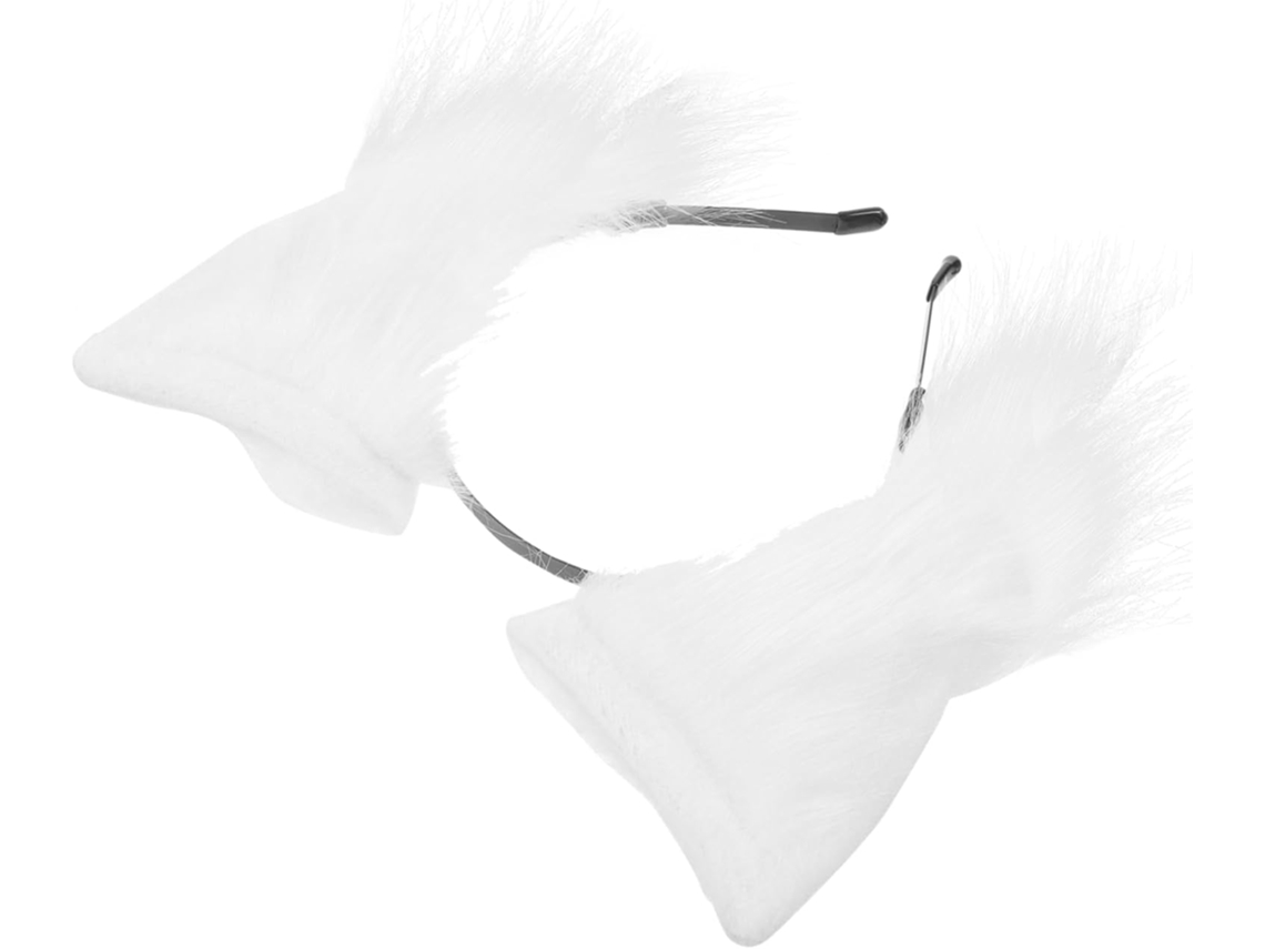Diadema De Felpa Para Halloween Y Navidad Con Forma De Aro Para El Pelo, Coletero Y Decoración De Orejas De Animales.