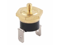 5pcs Termostato Ksd301 De Cobre Bimetálico Nc Interruptor De Temperatura Snap Disc M4 250v