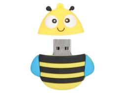 Unidad Flash Usb De 128gb Usb 2.0 En Forma De Abeja Linda Para Almacenamiento Y Transferencia De Datos
