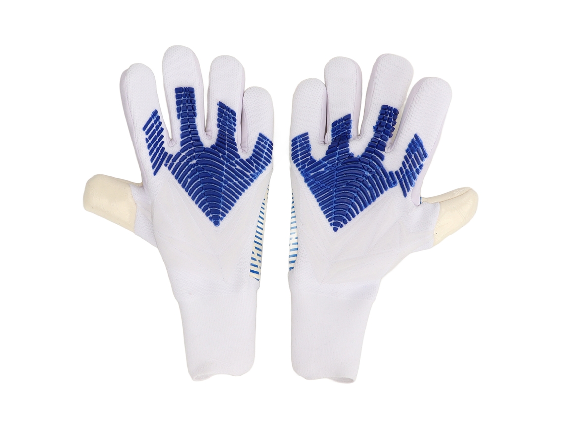 Guantes De Portero De Fútbol Con Agarre Firme, Protección Para Los Dedos, Material Transpirable De Látex Y Nailon, Antideslizantes.
