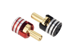4 Tapones Disipadores De Calor Para Baterías Con Balas De Latón De 5 Mm Para Coches Teledirigidos Todoterreno A Escala 1/10