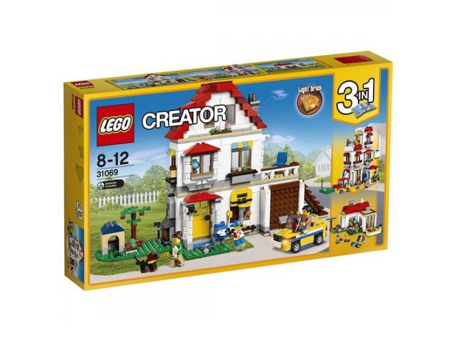 LEGO Creator 3 en 1: Chalet familiar modular - 31069 (Edad Mínima: 8 - 728 Piezas)