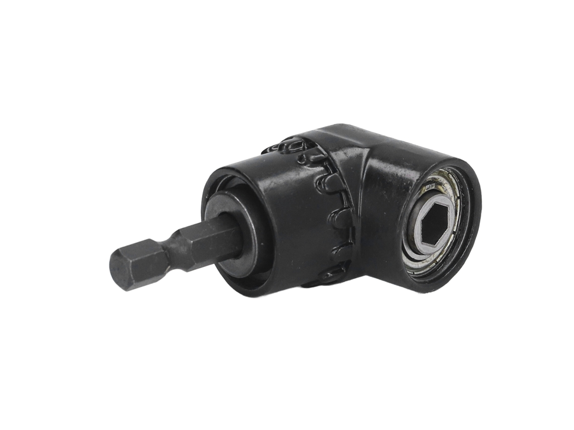 Adaptador de broca hexagonal de ángulo recto de 1/4 pulg.