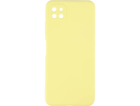 Samsung Galaxy A22 5G SKYHE Silicona Líquida Amarillo