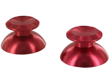 Zedlabz Ps4 Aleación Metal Thumb Stick Reemplazos X2 Rojo /Ps4