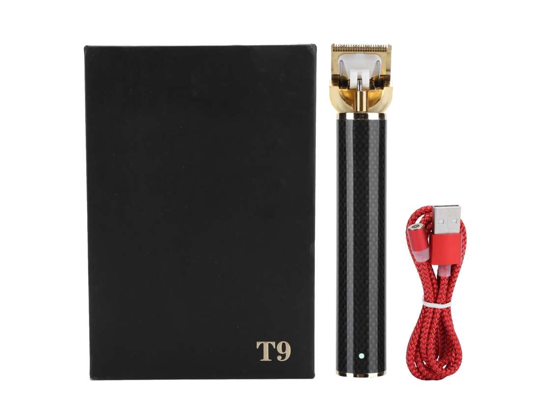 Tijeras Eléctricas Para Cabello T9 Profesionales Cargador Usb Recortadora Casera Máquina De Corte