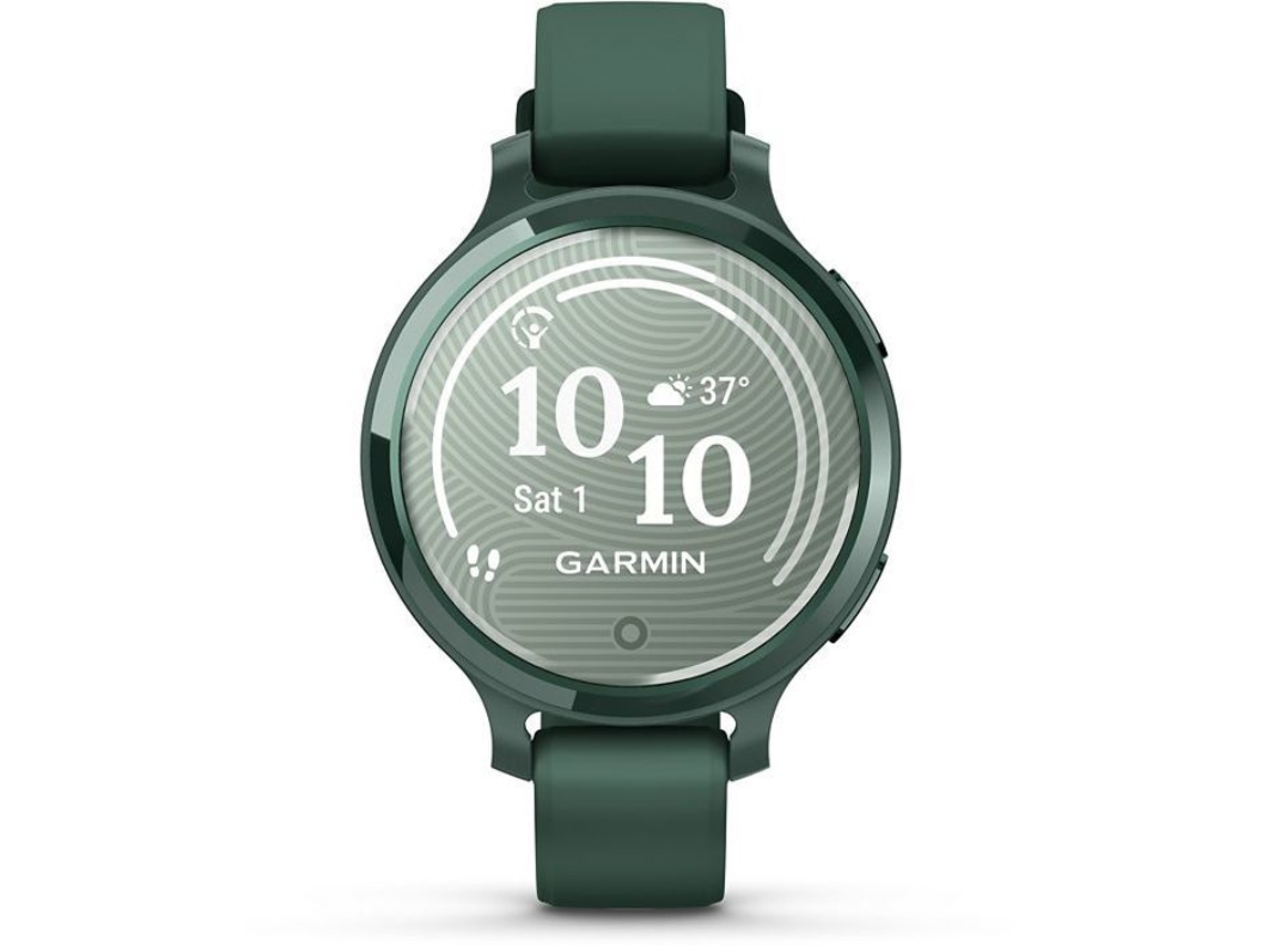 Reloj deportivo Garmin Lily 2 Active con GPS, autonomía de 9 h, resistente al agua hasta 50 m, monitorización avanzada de la salud.