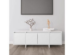 Mueble de TV 120x30x40,5 cm, derivados de madera, blanco, DKD HOME DECOR
