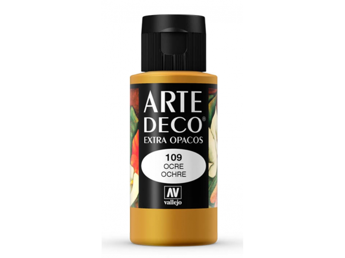 Pintura Acrilica Arte Deco Vallejo 60 Ml (Ocre 109)