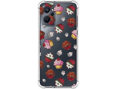 Carcasa Realme 9i TUMUNDOSMARTPHONE Dibujos Antigolpes Muffins Multicolor