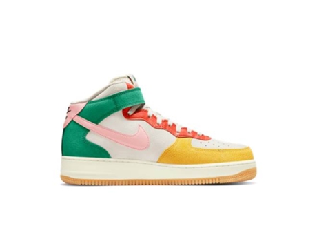 Zapatillas Deportivas NIKE (Verde, Amarillo, Blanco -Cuero Natural -29)