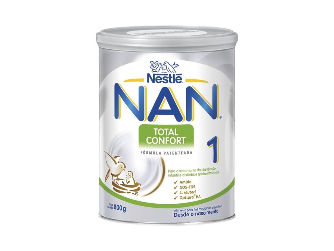 Leche de fórmula Nestlé NAN TOTAL CONFORT 1