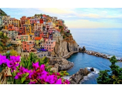 Rompecabezas De 500 Piezas Para Adultos, Rompecabezas De Papel Con Paisaje De Cinque Terre, Adorno De Pared Para Decoración Del Hogar
