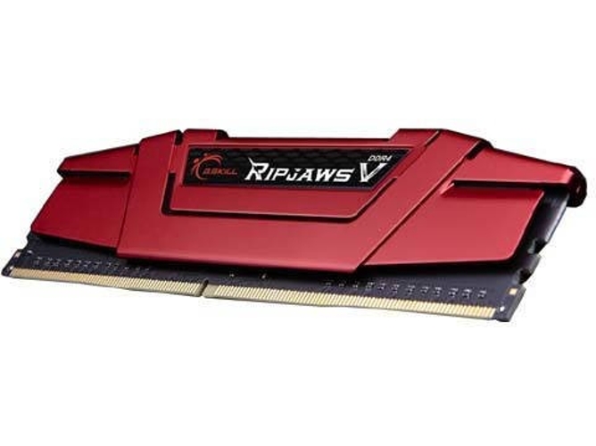 Memoria RAM DDR4 G.SKILL F4-2133C15D-32GVR (2 x 16 GB - 2133 MHz - CL 15 - Rojo)