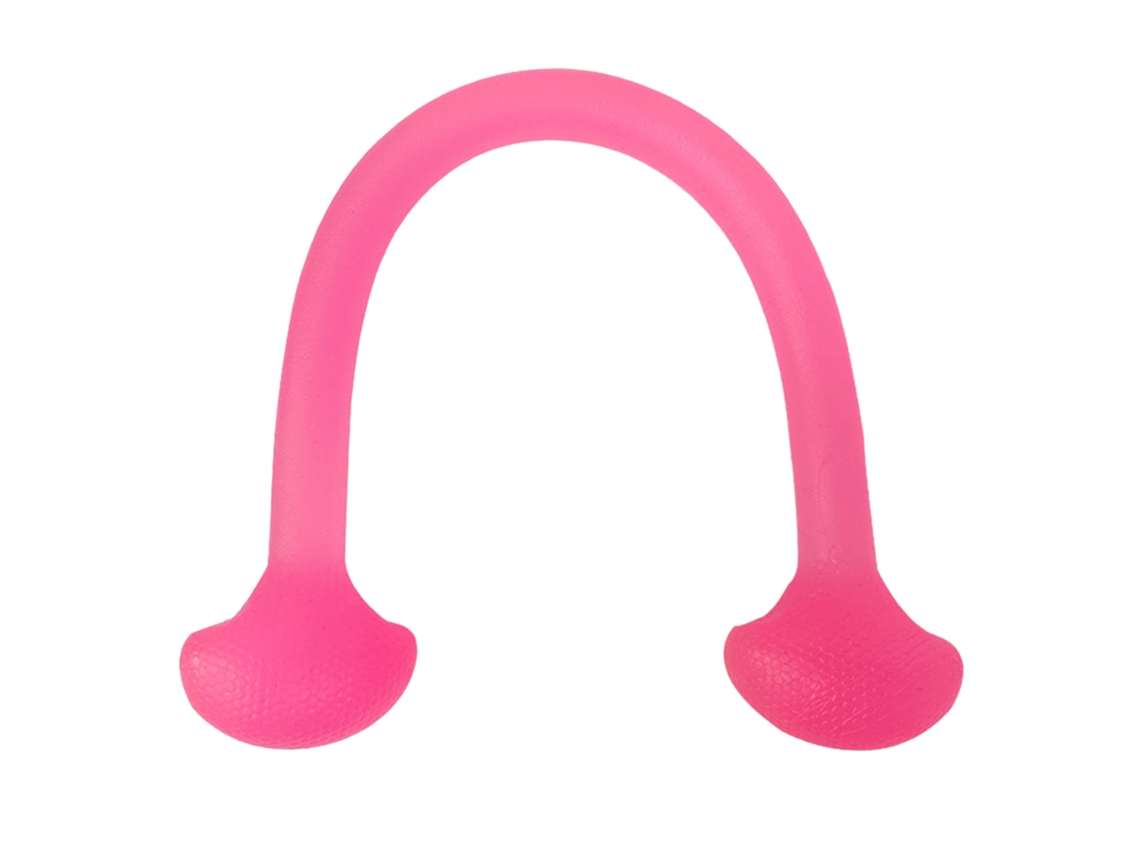 Vlrla-2026banda Elástica De Silicona One Word Expansor De Pecho Ajustable Con 4.5kg Resistencia Rosa