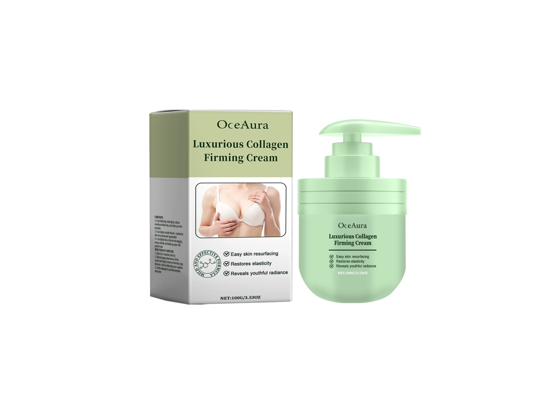 Crema fortalecedora de colágeno para la piel y el cabello.