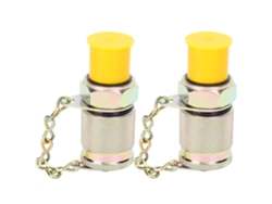Adaptador De Prueba Hidráulica M12x1.5-m16x2 Herramienta De Acoplamiento De Alta Presión Con Tapa Protectora