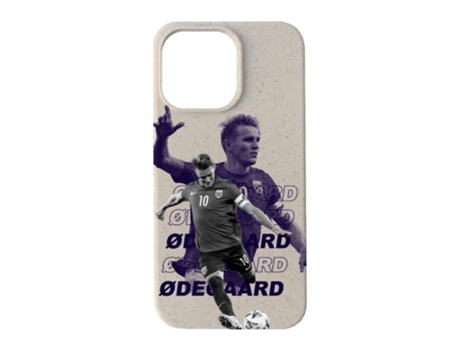 Funda Móvil Oficial Norges Fotballforbund Compostable Base para iPhone 15 Pro Max PHONECASES3D Blanco