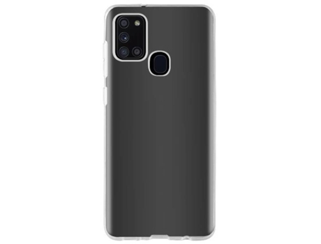 Funda Recycletek Soft Shell Antibacterial para Samsung Galaxy A21 s MUVIT Plástico Transparente