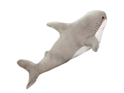 2026yncm-juguete De Peluche Tiburón Cartoony 45cm Animales Acuáticos Oceánicos Muñeco De Peluche Para Niños Regalo De Cumpleaños