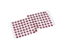 100 Ojos 3d Para Señuelos De Pesca, Ligeros, Duraderos, Ojos Rojos Simulados, 5 Mm