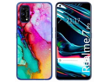 Carcasa Realme 7 Pro TUMUNDOSMARTPHONE Dibujos Multicolor