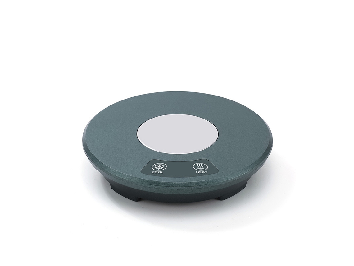 Calentador de tazas Digitallab, enfriamiento y calentamiento rápidos, temperatura constante de 55 grados (verde)