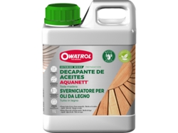 Decapante Eliminador De Aceites Madera Aquanett 1 Lt
