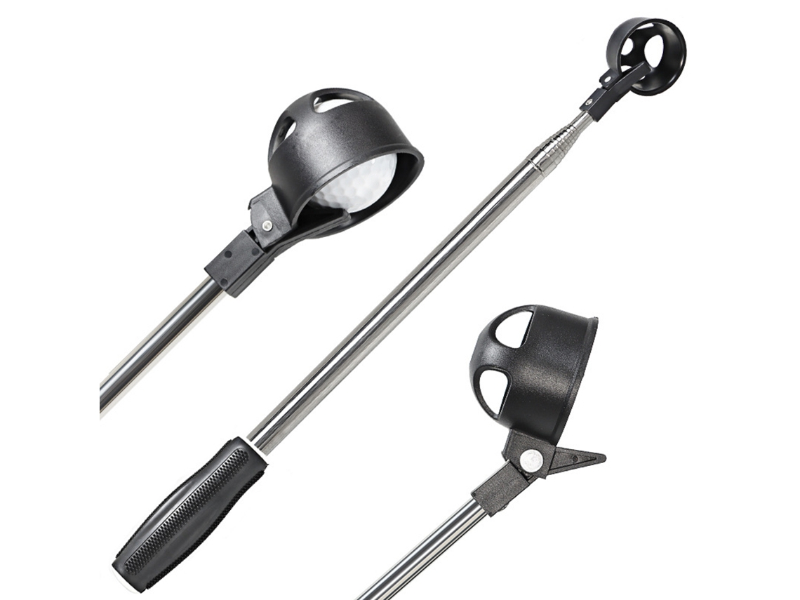 Herramienta Telescópica De Acero Inoxidable Para Recuperar Pelotas De Golf En El Agua - Accesorio De Golf - Regalo Para Hombres Y Mujeres