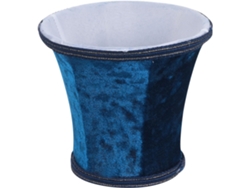 Cubierta De Lámpara De Tela Azul, Decoración Ligera Y Fácil Instalación, Para Adorno Y Uso De Lámparas.