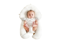 Respaldo neonatal ajustable MDUG para recién nacidos, corrige la postura (blanco, 2 unidades)