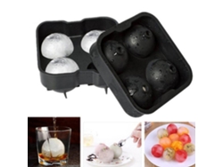 Cuchara versátil para frutas y helados, diseño antiadherente, utensilio de cocina de silicona de fácil liberación para whisky, cócteles y paletas.