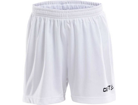 Pantalones para Hombre CRAFT Squad Solid Blanco para Fútbol (122 - 128 cm)