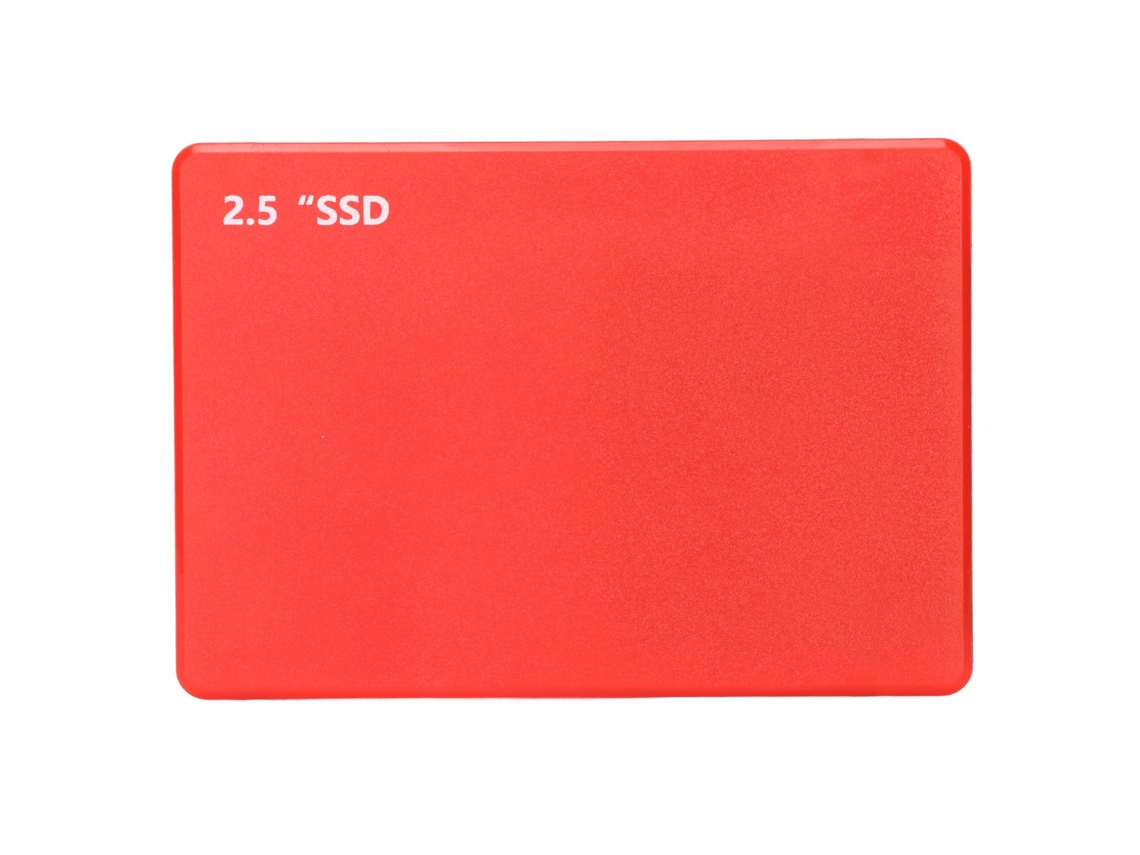 Ssd Interno Sataiii De 2,5 Pulgadas, Rojo, Resistente A Golpes (500 M/s), Para Portátiles Y Ordenadores De Sobremesa, 128 Gb.