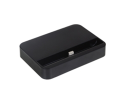 Base De Carga Plana Para Iphone 5/se/6/6 Plus Negra