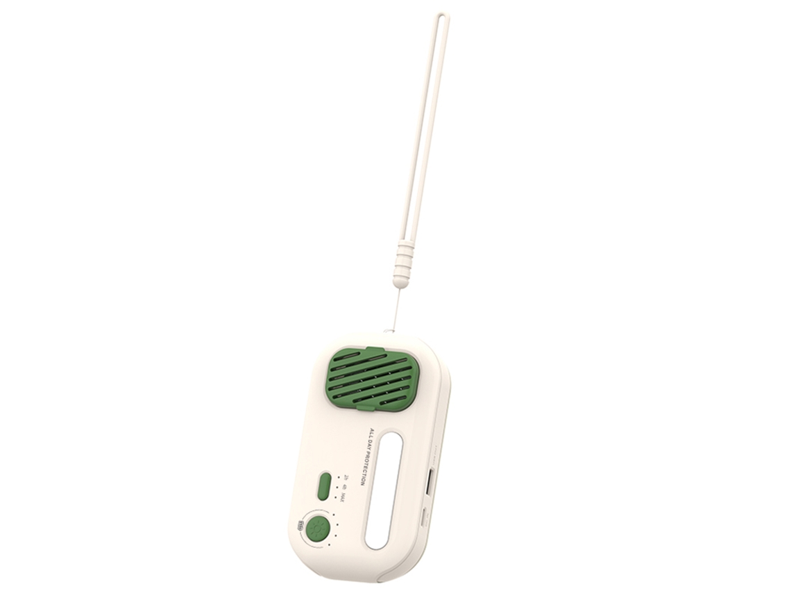 Rebe-dispositivo Portátil Inalámbrico Repelente De Moscas Con Olas Eléctricas Y Luz, Batería 4000mah, Timer 2h/4h Y Cuerda De Colgado