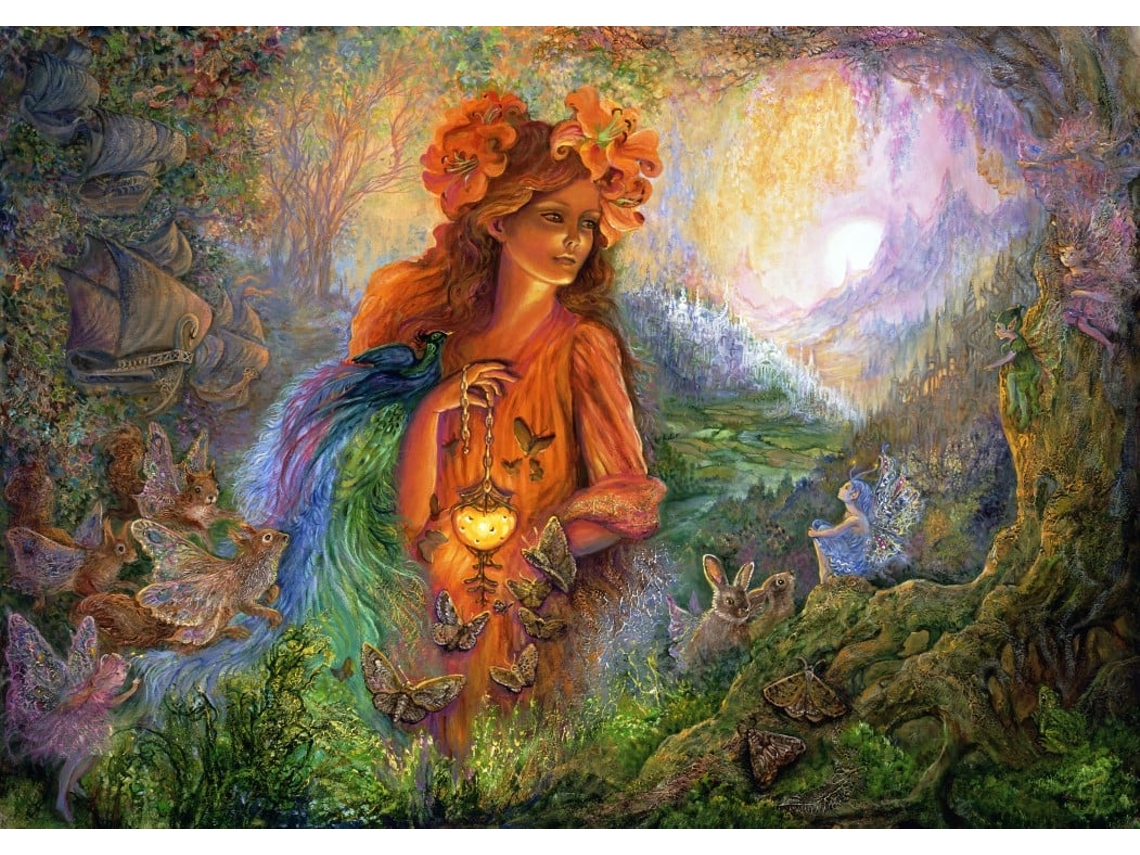 Rompecabezas de pared Grafika Josephine Iluminando el camino 1500 piezas Fantasía