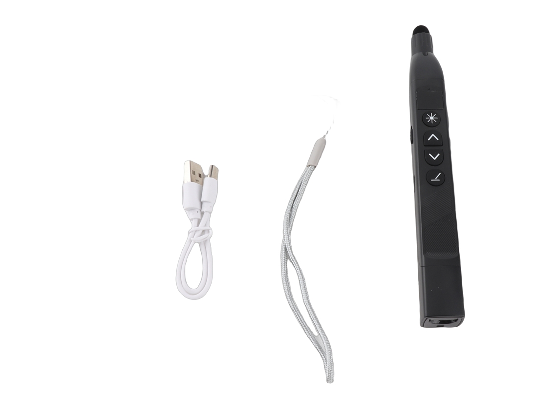 Puntero Láser Inalámbrico Con Control Remoto Rf De 2,4 Ghz Y Soporte Táctico Para Pantalla, Compatible Con Mac/win/linux.