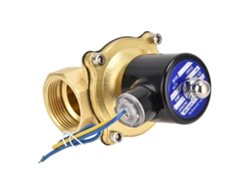 2026velora-válvula Solenoide De Latón Cerrada Normalmente 1/4 Pulgada Para Agua Aire Aceite Ac24v 2w‑320‑32