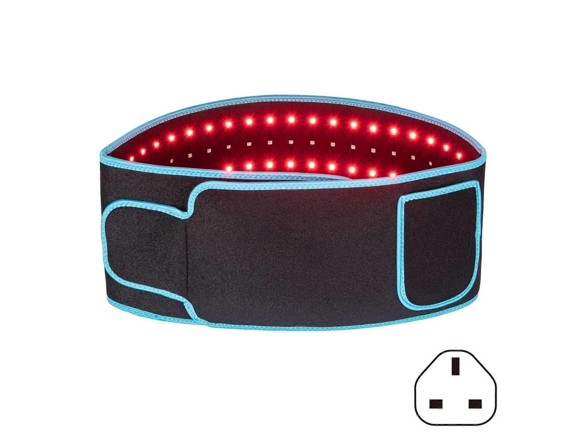 Cinturón de terapia de luz roja para alivio del dolor corporal, dispositivo multifuncional para la pérdida de peso, GOKOCO
