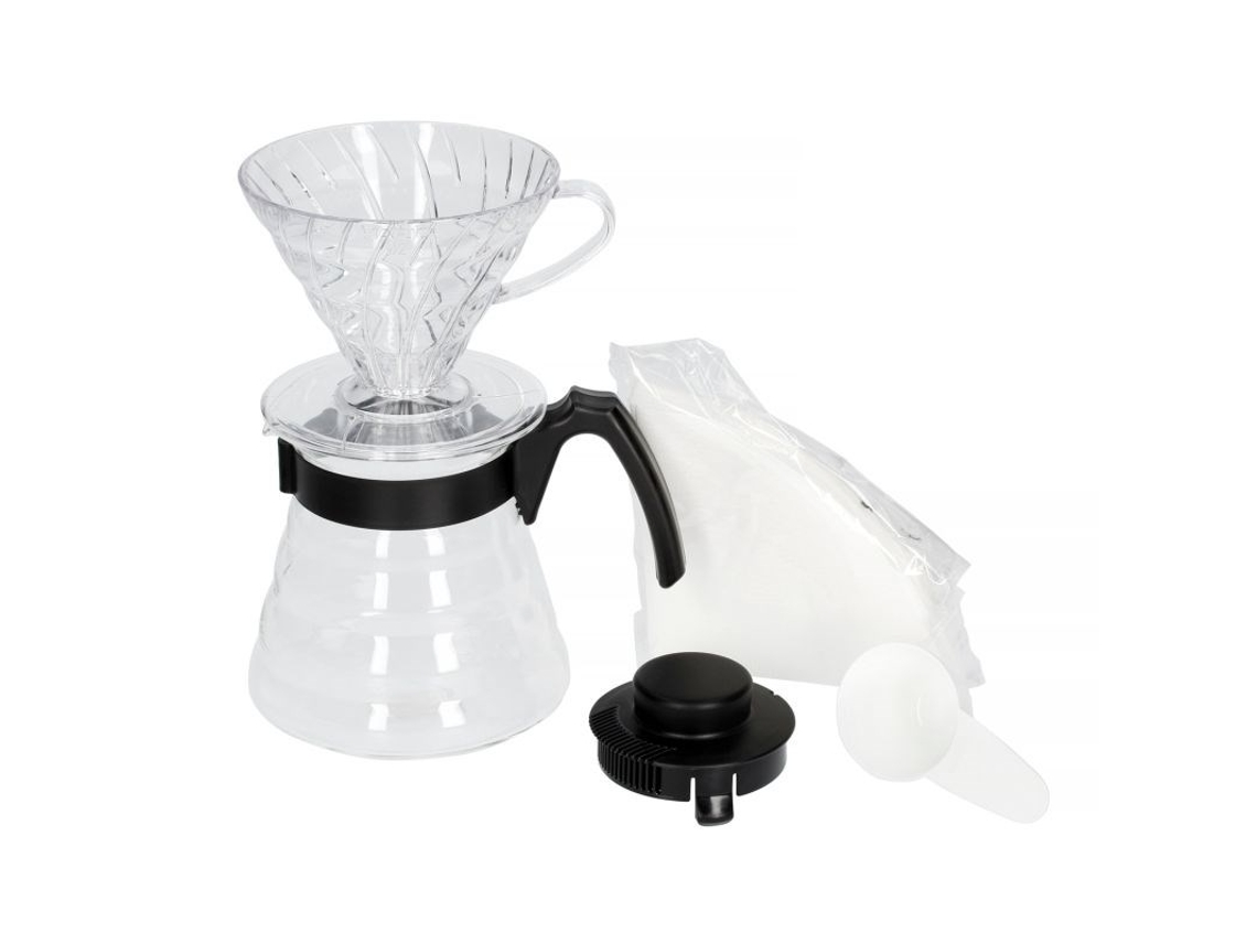 Juego de filtros Hario para servir café artesanal V60